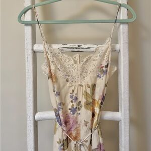 Zimmermann Floral Lace Slip Dress